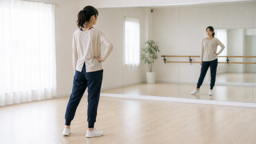 振付を早く覚える人がやっている練習の分け方